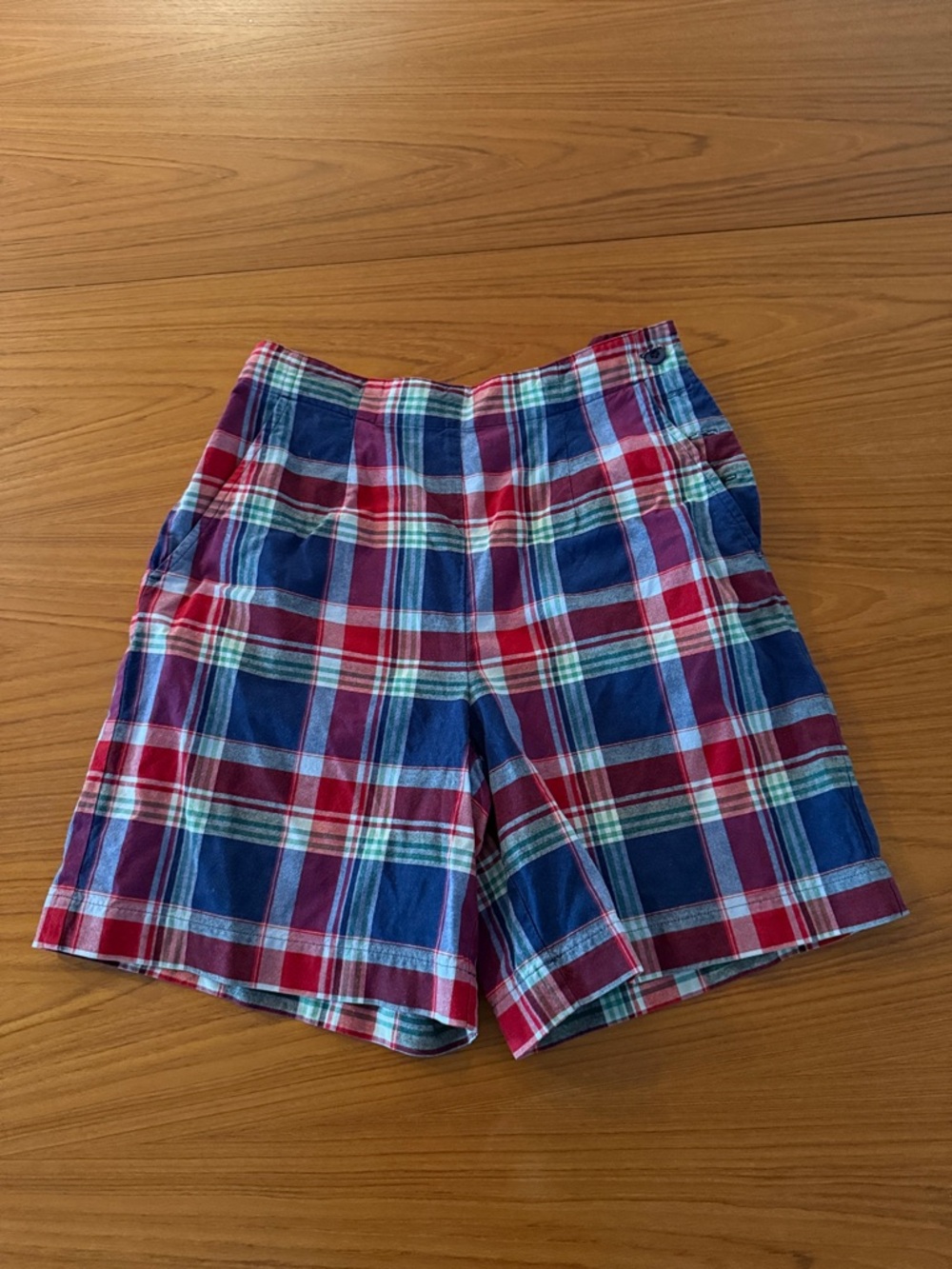 Vintage Plaid Shorts